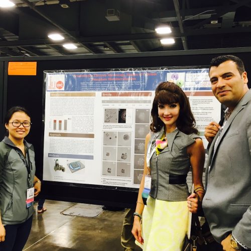 Group of researchers and students on UIC's east campus